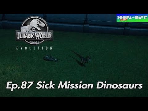 Sick Mission Dinosaurs Jurassic World Evolution