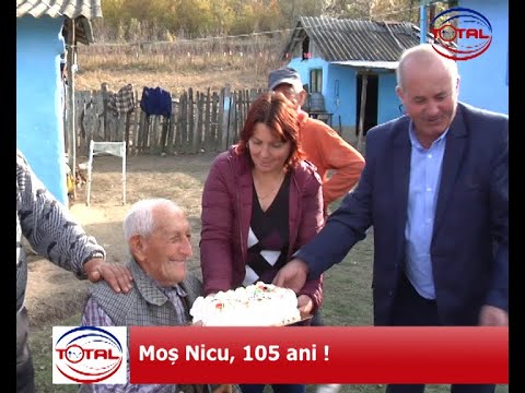 VIDEO: Moș Nicu, 105 ani!