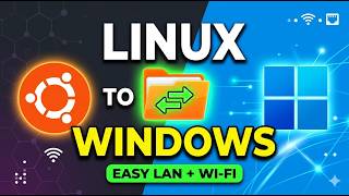 Share Any Linux Folder with Windows Over LAN or Wi-Fi