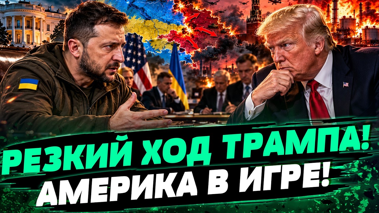 🔴НЕОЖИДАННО! ЗЕЛЕНСКИЙ ЗАЯВИЛ ТО, ЧЕГО ВСЕ ТАК ЖДАЛИ! АМЕРИКА РЕЗКО ПЕРЕВЕР?