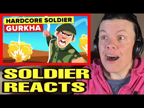 MOST Hardcore Soldiers - GURKHAS!! | (US Soldier Reacts) -The Infographics Show