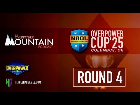 Swiss Round 4 ~ OverPower Card Game 2025 OP CUP Tournament (Columbus, Ohio)