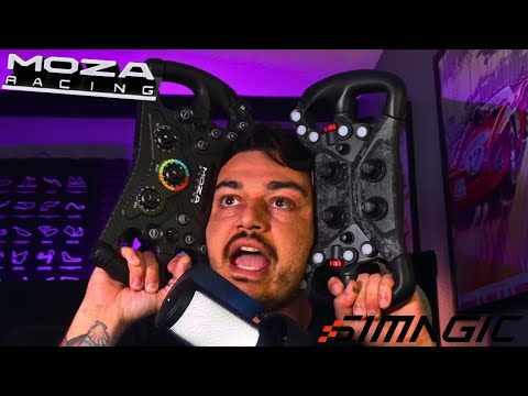 Moza KS Vs. Simagic GT Neo Sim Racing Wheel Comparison