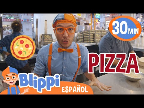 Blippi hace pizzas deliciosas 🍕 Blippi Español