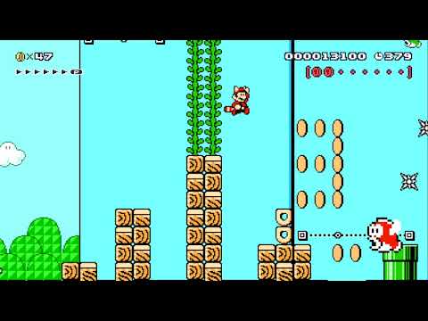 Mario Generations Part 11-6 by Nman - SUPER MARIO MAKER - NO COMMENTARY 1bb