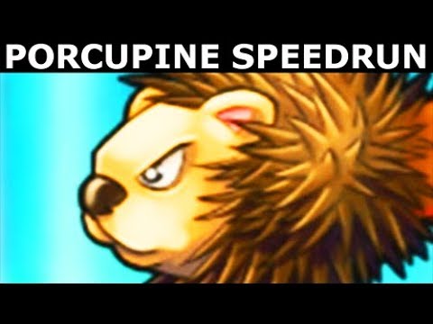 Octogeddon - All Porcupine Weapon Upgrades - Full Game Speedrun (No Commentary Playthrough)