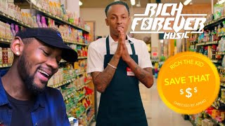 Rich The Kid - Save That [Official Music Video] 🔥 REACTION