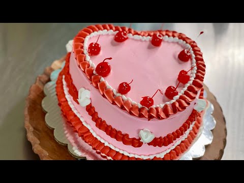 PASTEL 4 LECHES DESDE 0 EN FORMA DE CORAZÓN ♥️- Pasteles La MoreliAna