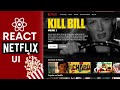 React Netflix Movie App Design Tutorial React UI Full Course For Beginners