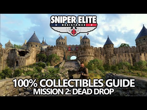 Sniper Elite Resistance - 100% Collectibles Guide - Mission 2: Dead Drop