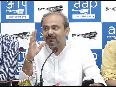 AAP Senior Leader Dilip Pandey Briefs on the RBI report on Demonetisation