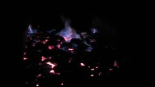 preview picture of video 'First coal fire of the season'