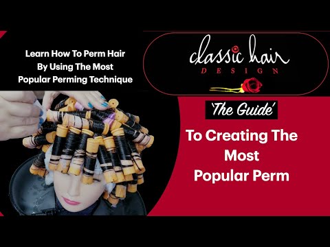The Guide To Creating The Most Popular Perm For 2020 ( Step by Step Demo )