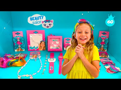 Nastya và bố chơi đồ chơi mới. Video hay nhất dành cho trẻ em