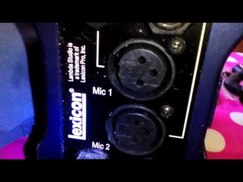 Lexicon lambda Line in and line outs