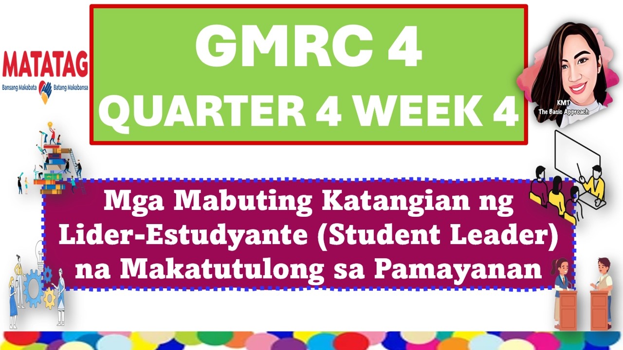 GMRC 4 QUARTER 4 WEEK 4 MATATAG CURRICULUM #gmrc4quarter4week4