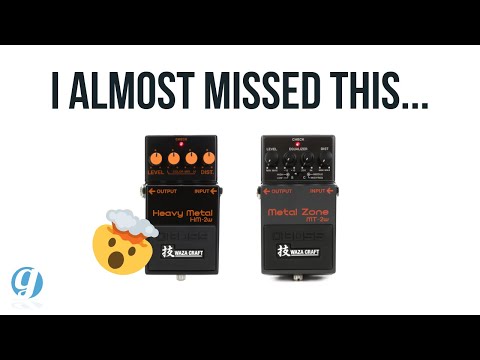 Boss HM-2W Heavy Metal VS Boss MT-2W Metal Zone Waza Craft TONE Compare (NO Talking) #guitarpedals
