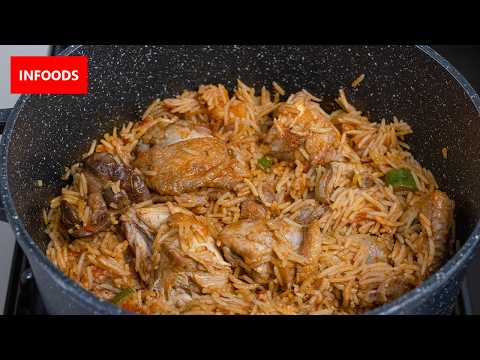 Cajun Chicken and Rice Recipe | How to Make Cajun Chicken and Rice | Infoods
