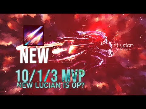 THE NEW LUCIAN IS OP? STOMPING CHALLENGER WITH LUCIAN