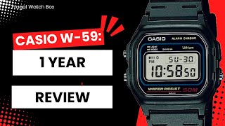 Casio W-59-1V im Test – 13-Dollar-Flop nach einem Jahr