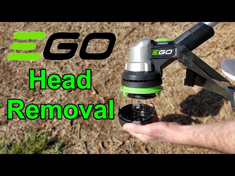 How to remove spool head: EGO Powerload 56V trimmer
