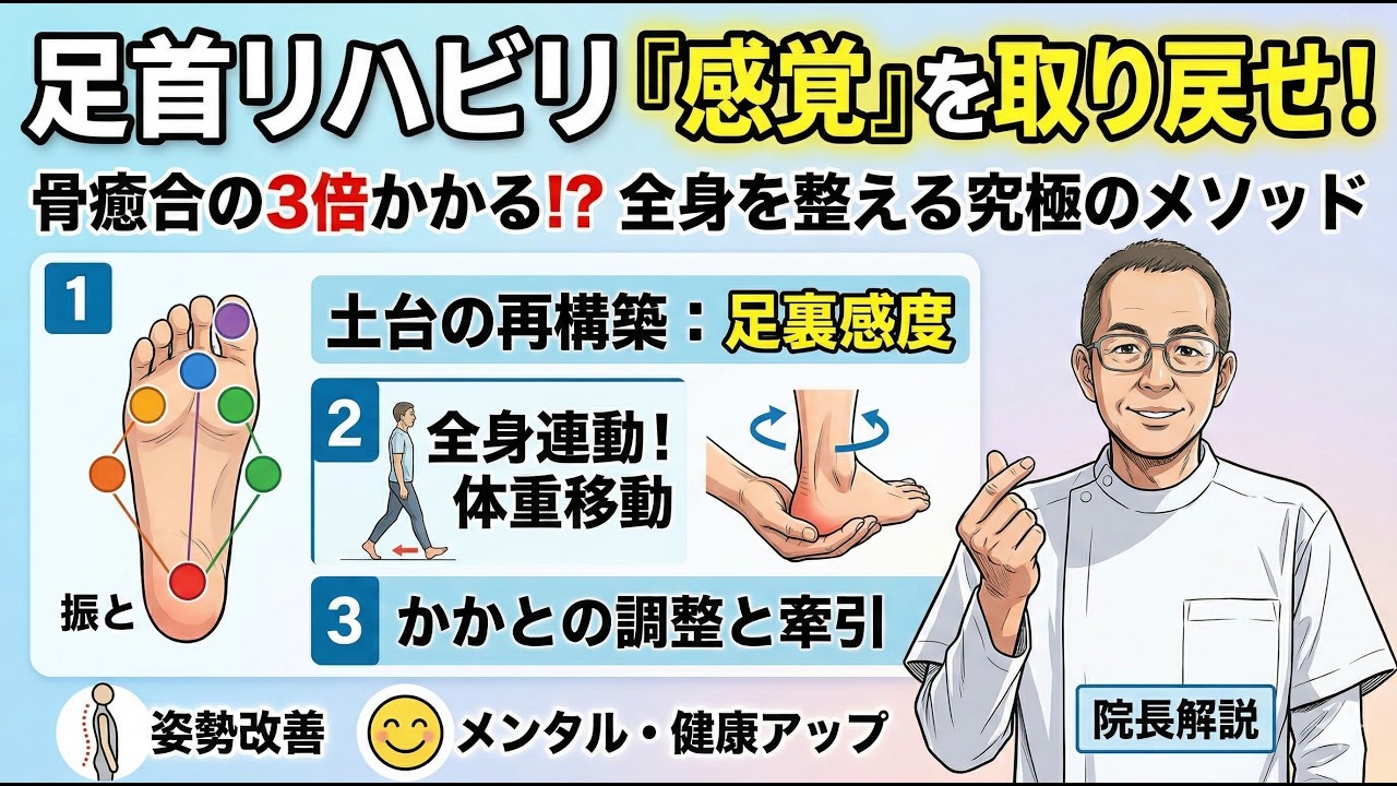 足首のリハビリ