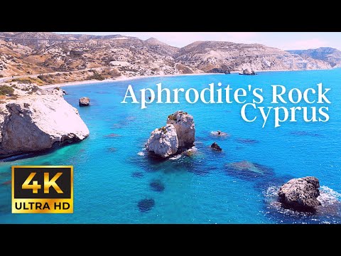 Aphrodite's Rock: A Majestic Drone Tour in 4K | Kouklia, Cyprus