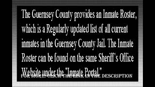 Guernsey County Jail Inmate List