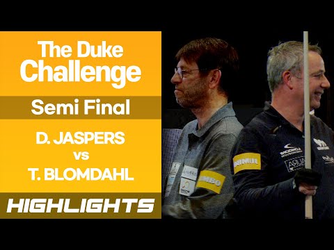 [The Duke Challenge] Semi Final - Dick JASPERS (NED) vs Torbjorn BLOMDAHL (SWE). H/L