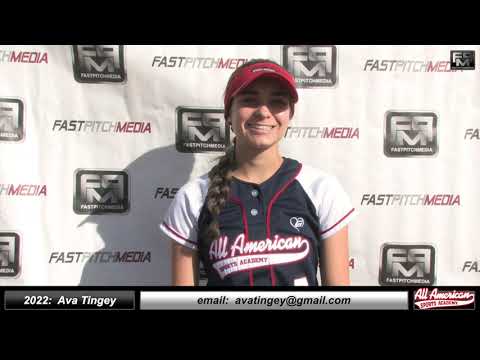 2022 Ava Tingey 3.75 GPA Speedy Slapper, Outfield & 2nd Base Softball Skills Video AASA 18G Merrida