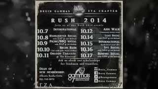 Gamma Zeta Alpha Rush 2014 "Continue to Climb"