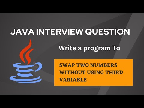Swap Two Numbers Without Using In Java Interview Questions Series Java4quicklearning