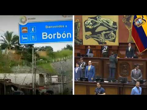 Asamblea aprueba por unanimidad creación del cantón Borbón en Esmeraldas