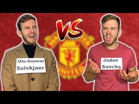 Jadon Sancho vs Ole Gunna Solskjaer 😂👀