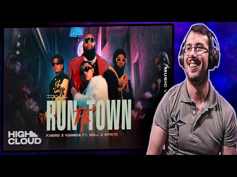 Italian Reacts To F.HERO x VannDa Ft. 1MILL & SPRITE - RUN THE TOWN