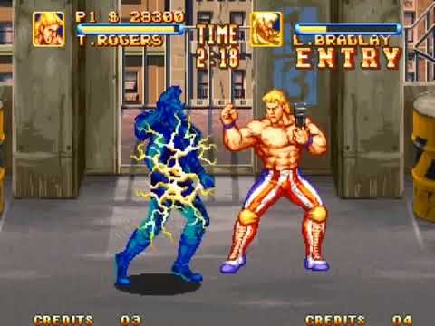 Stage 2 theme (Dark Free Fall) - 3 Count Bout / Fire Suplex (Neo Geo)