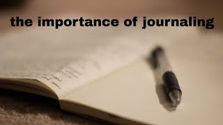 hot topic the importance of journaling