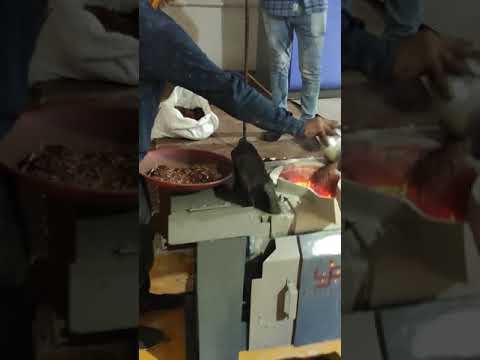 Induction furnace for copper powder  melting