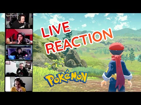 LIVE REACTION ai trailer di Leggende Pokémon: Arceus e remake di Sinnoh