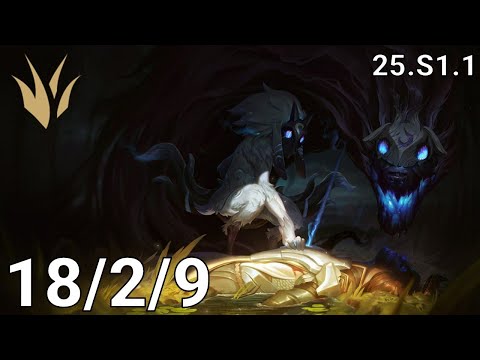 Kindred Jungle vs Sejuani - EUW diamond | Patch 25.S1.1