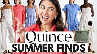 Quince Summer Try-On Haul That Surprised Me