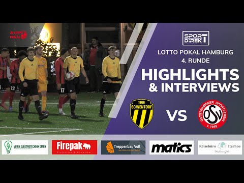 LOTTO Cup Hamburg 4th round SC Wentorf vs Oststeinbeker SV #cup #football #highlights