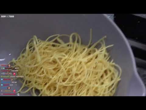 s c u f f e d pasta money shot with Cyr, Kaceytron, Spaceboy and some random guy