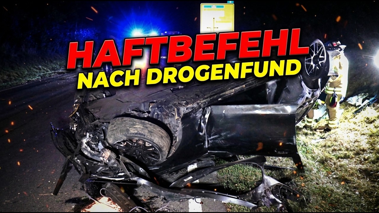 Mercedes überschlägt sich in Mannheim – Kokain, Waffe und Dealergeld aufgefunden - Haftbefehl