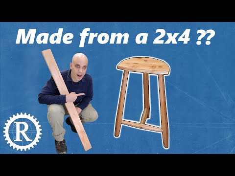 Make this modern stool for UNDER $5!