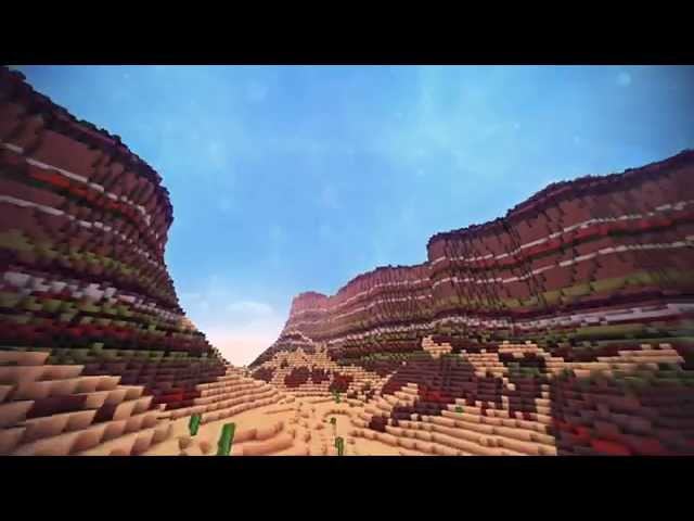 Mesa Savannah Canyons | 2K Custom Terrain Minecraft Map