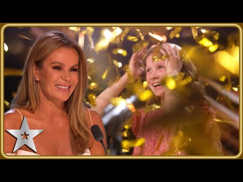 Amanda SURPRISES 11-year-old with Audition and a GOLDEN BUZZER | Auditions | BGT 2023