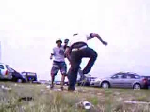 Jackass Stunts by Richta Frel Sarah & Nina :)