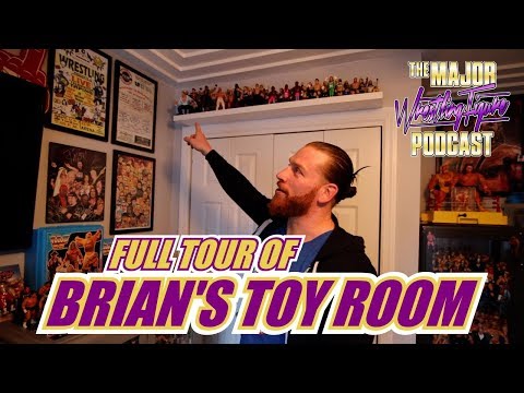 Full Tour of Brian Myers’ Toy Room Major Wrestling Figure Pod