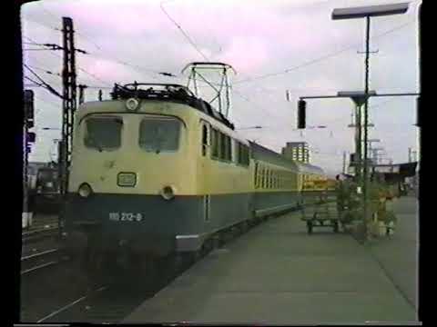 D Züge Dortmund 1984 (Dortmund - Köln, Rom - Dortmund)